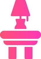 glyph Gradient Design vector
