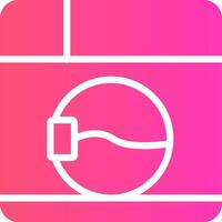 glyph Gradient Design vector