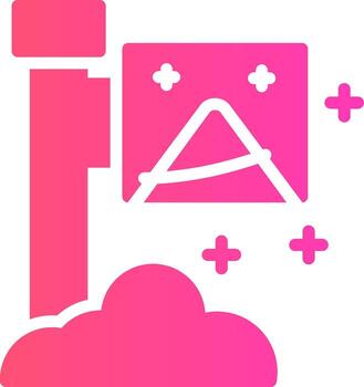 Pointer Creative Icon Design vector