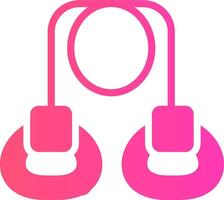 Resistance Band Creative Icon Design vector