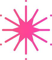glyph Gradient Design vector