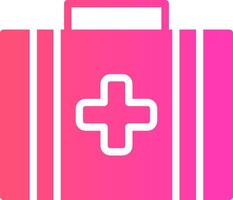 First Aid Kit Creative Icon Design vector