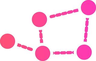 glyph Gradient Design vector