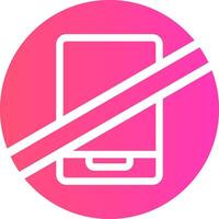 No Touch Technology Creative Icon Design vector