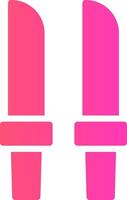 glyph Gradient Design vector