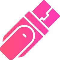 glyph Gradient Design vector