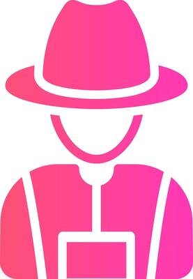 Farmer Creative Icon Design