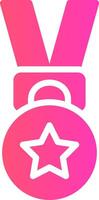 glyph Gradient Design vector