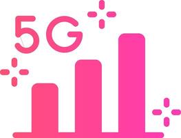 5G Creative Icon Design vector