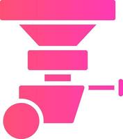 glyph Gradient Design vector