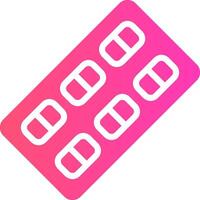 glyph Gradient Design vector