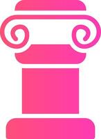 Pillar Creative Icon Design vector