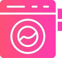 glyph Gradient Design vector
