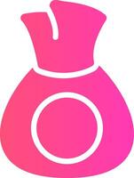 glyph Gradient Design vector