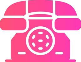 Telephone Creative Icon Design vector