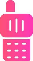 glyph Gradient Design vector