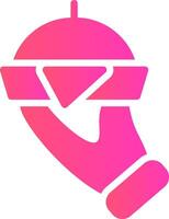 glyph Gradient Design vector