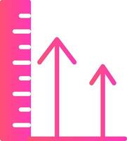 Height Creative Icon Design vector