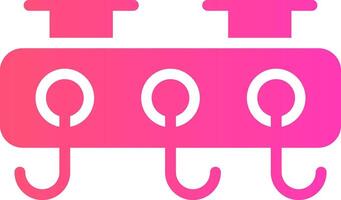 glyph Gradient Design vector