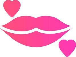 Lips Creative Icon Design vector