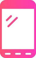 glyph Gradient Design vector