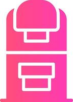 Mammogram Creative Icon Design vector