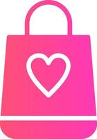 diseño de icono creativo de bolsa de compras vector