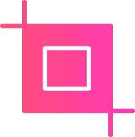 glyph Gradient Design vector