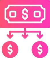 Money Creative Icon Design vector