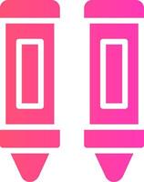 glyph Gradient Design vector