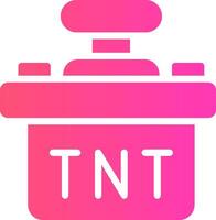 diseño de icono creativo tnt vector