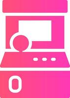 glyph Gradient Design vector