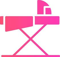 Ironing Creative Icon Design vector