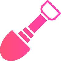 Shovel Creative Icon Design vector