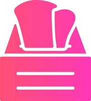 glyph Gradient Design vector