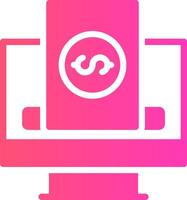 Crowdfunding Platform Creative Icon Design vector