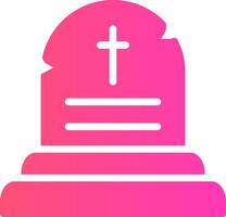 Tomb Creative Icon Design vector