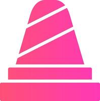 Cone Creative Icon Design vector