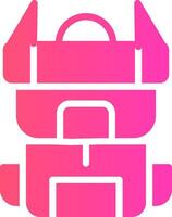 glyph Gradient Design vector