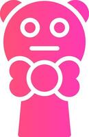 glyph Gradient Design vector