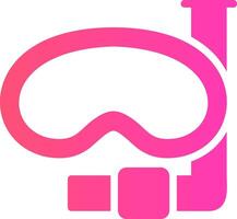 glyph Gradient Design vector