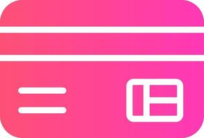 glyph Gradient Design vector