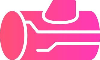 glyph Gradient Design vector