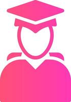 glyph Gradient Design vector