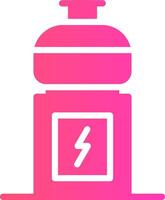 Energy Drink Creative Icon Design vector
