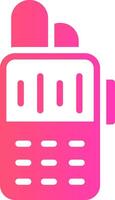Walkie Talkie Creative Icon Design vector
