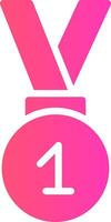 glyph Gradient Design vector