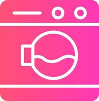 glyph Gradient Design vector