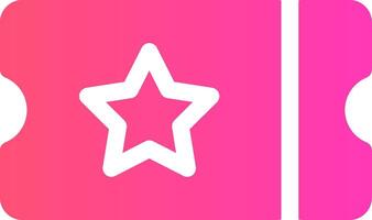 glyph Gradient Design vector