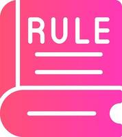 Rule Creative Icon Design vector